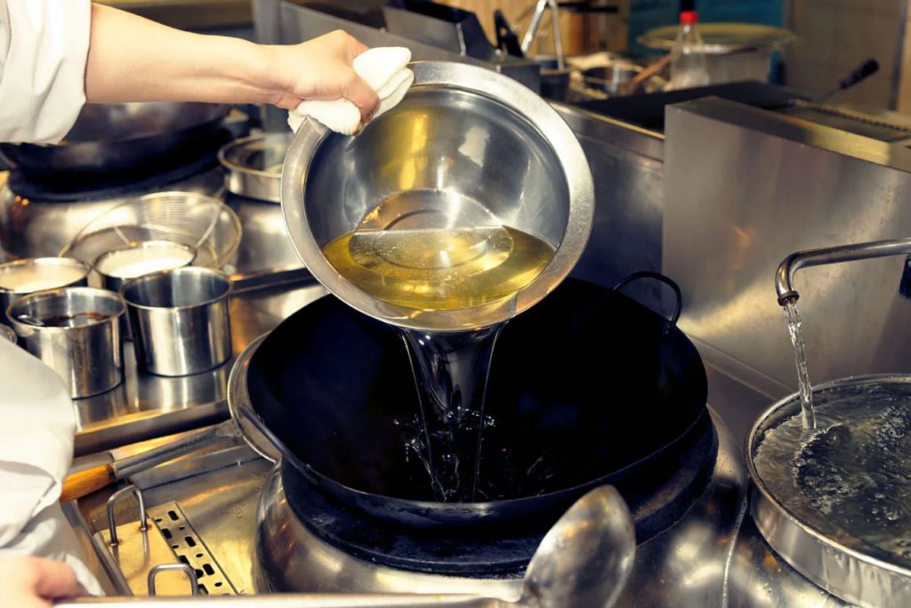 cooking oil disposal service